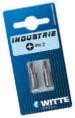 Биты INDUSTRIE для винтов Phillips, PH 1 x 25 мм (2 шт.) WITTE 26720